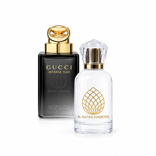 Intense Oud original perfume bottle