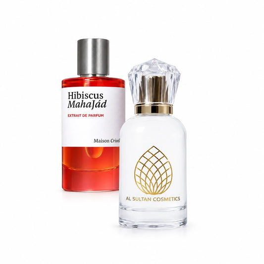 Hibiscus Mahajad original perfume bottle