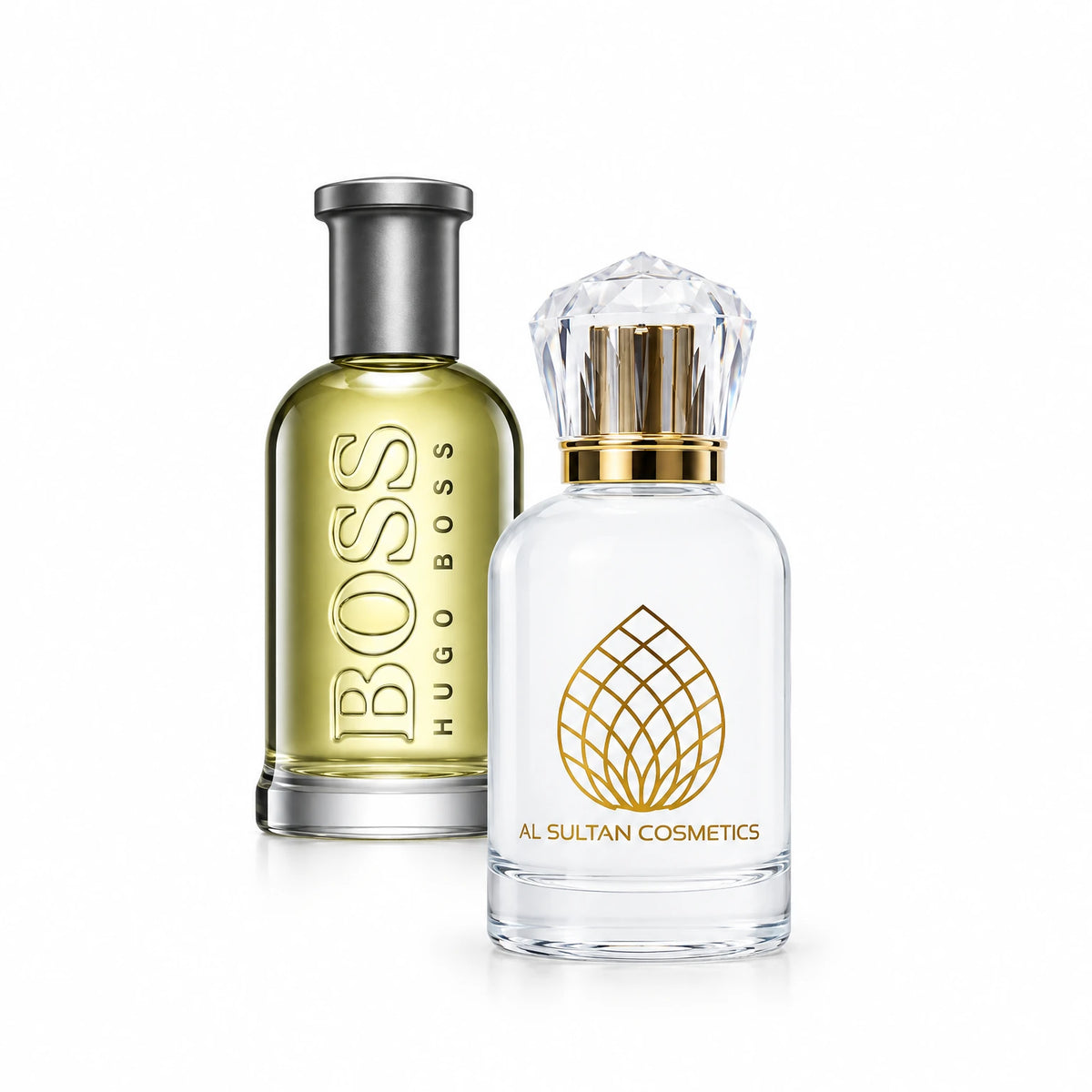 Boss Bottled Hugo Boss fragrance bottle