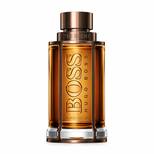 Boss the Scent Private Accord original perfume bottle