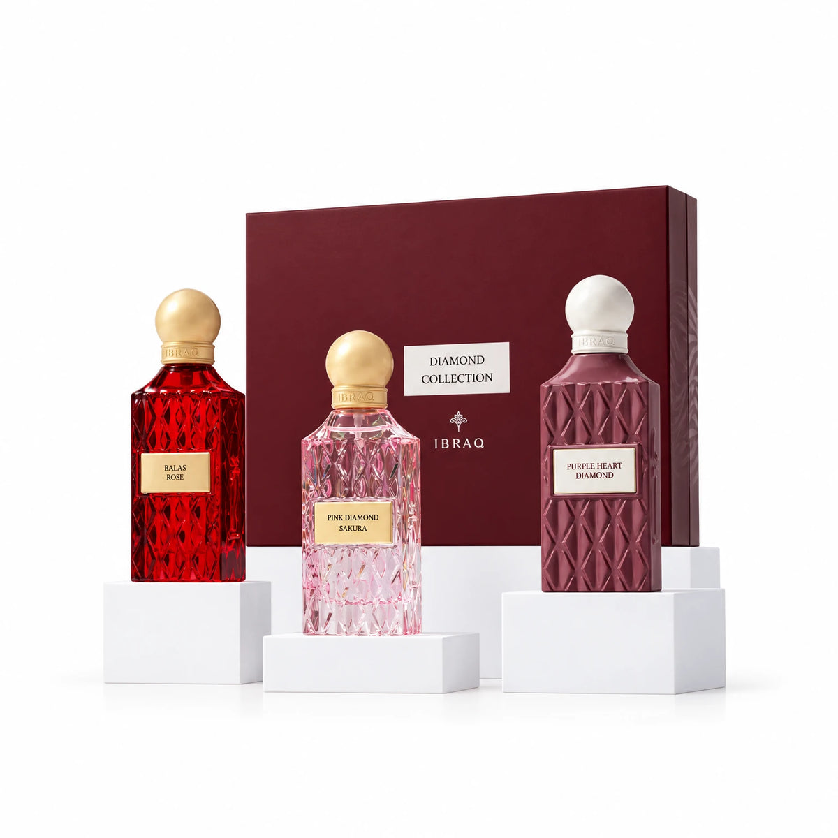 IBRAQ DIAMOND COLL BORDO 3*75ML*75ML
