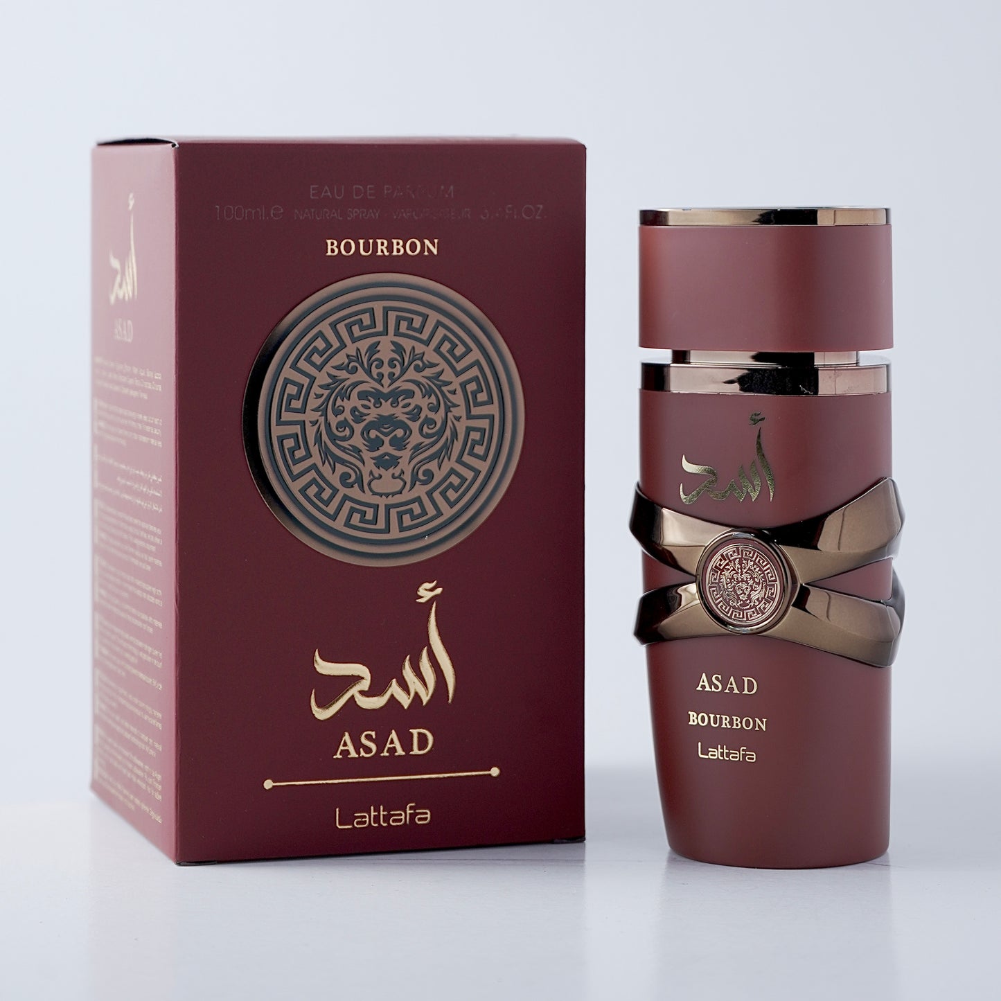 Asad Bourbon fragrance bottle