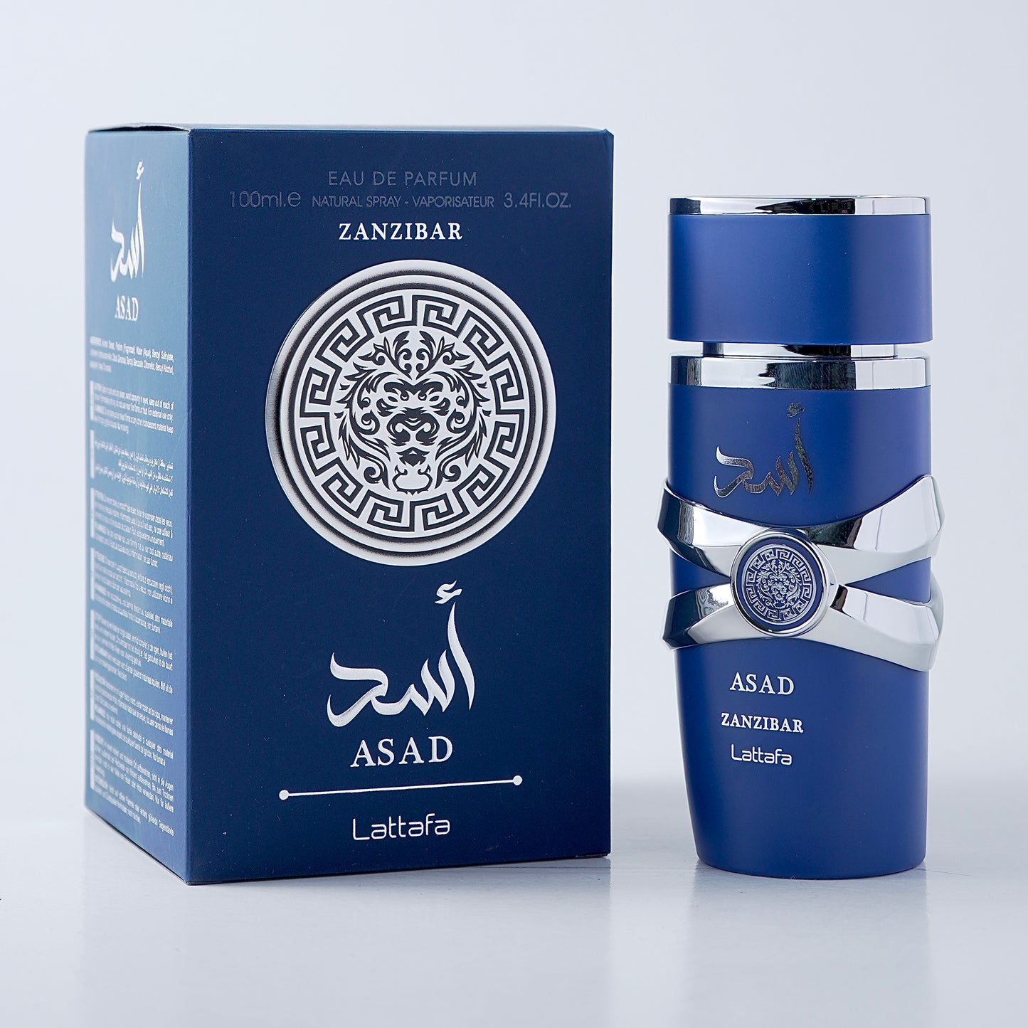Asad Zanzibar by Lattafa perfume bottle