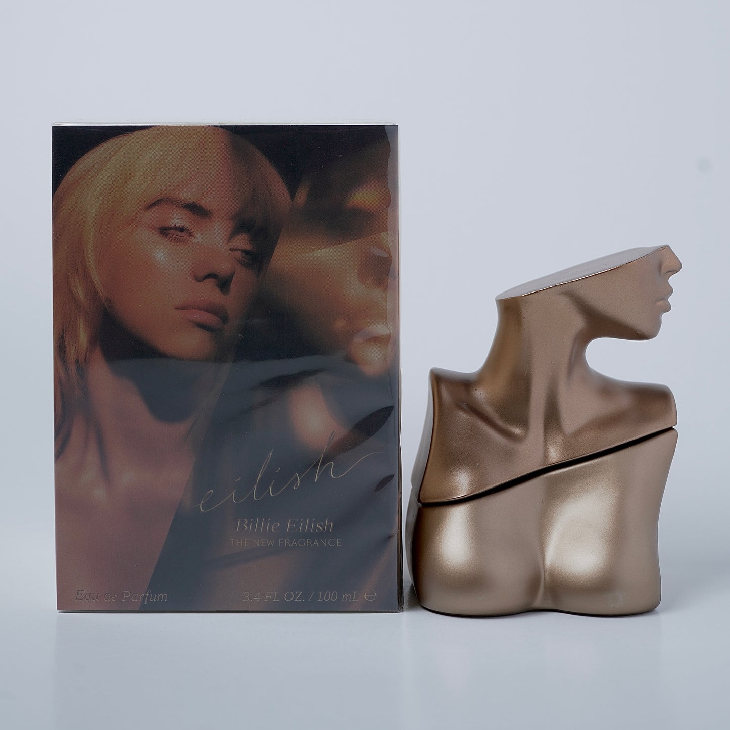 BILLIE EILISH GOLD perfume bottle – Amber|Fresh|Gourmand