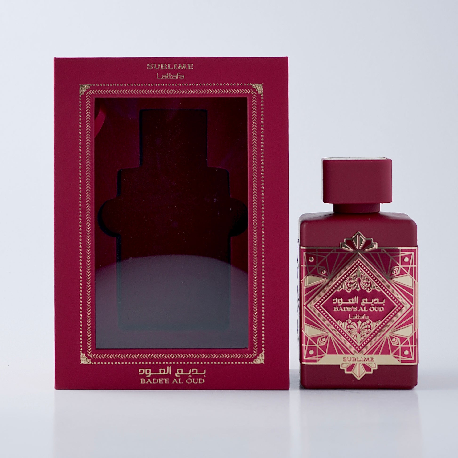 Badee Al Oud Sublime by Lattafa perfume bottle
