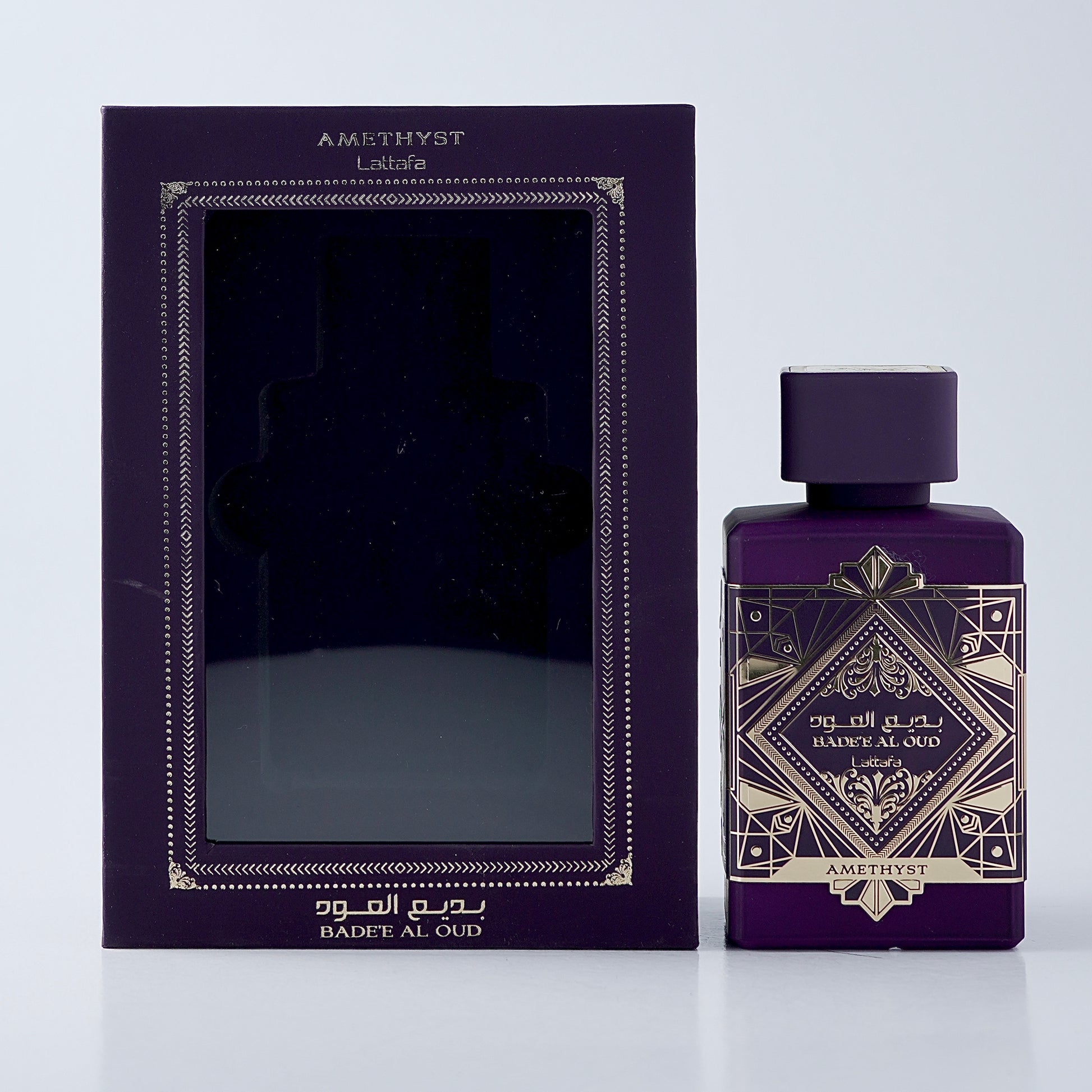 Badee Al Oud Amethyst luxury perfume by Lattafa