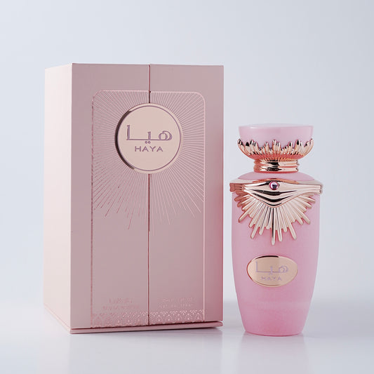Haya by Lattafa Perfumes perfume bottle