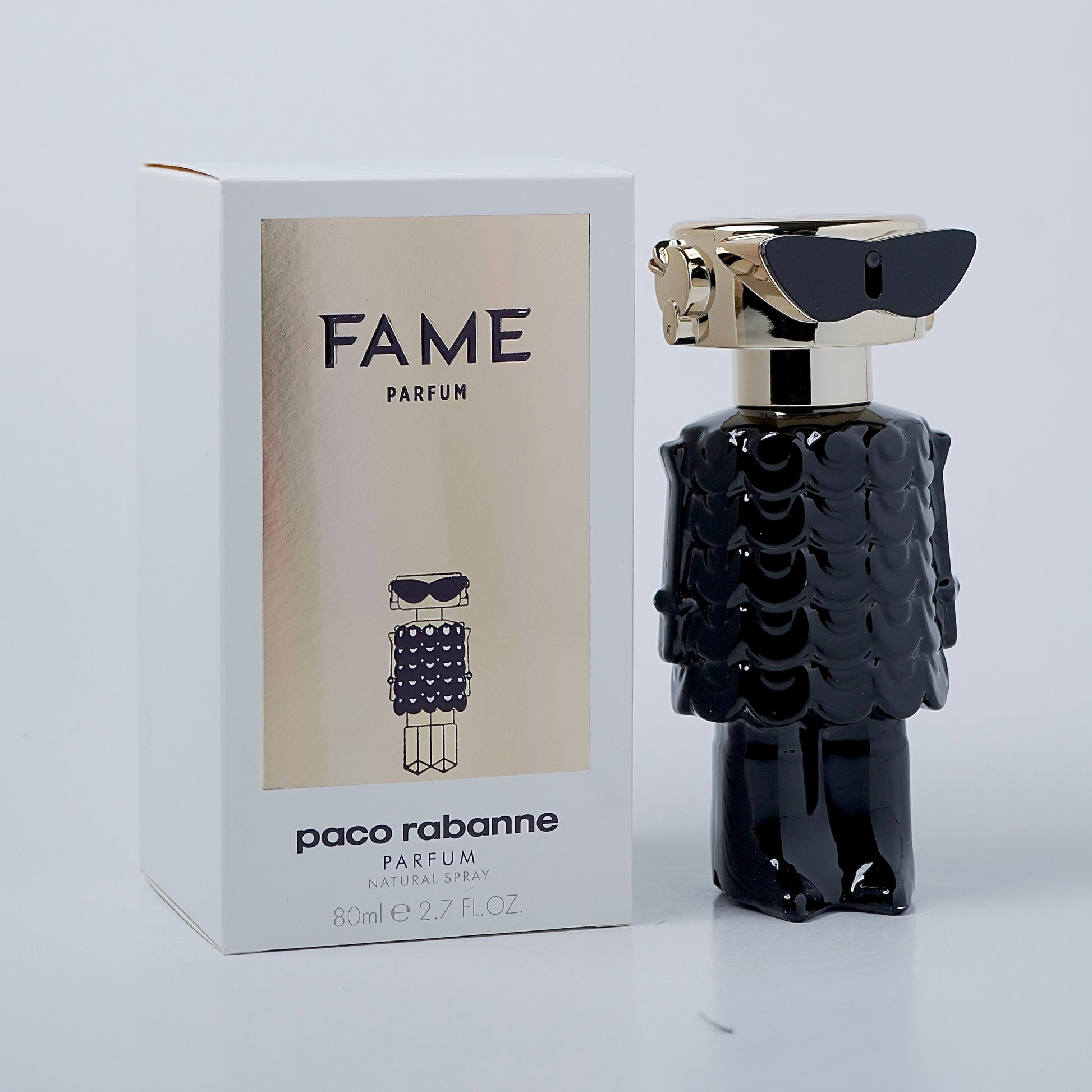 Fame original perfume bottle