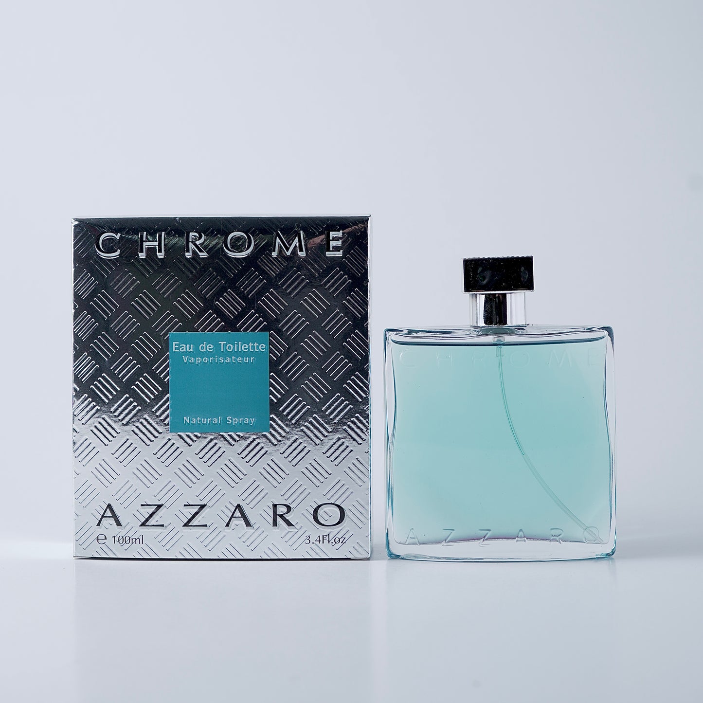 Chrome Azzaro fragrance bottle