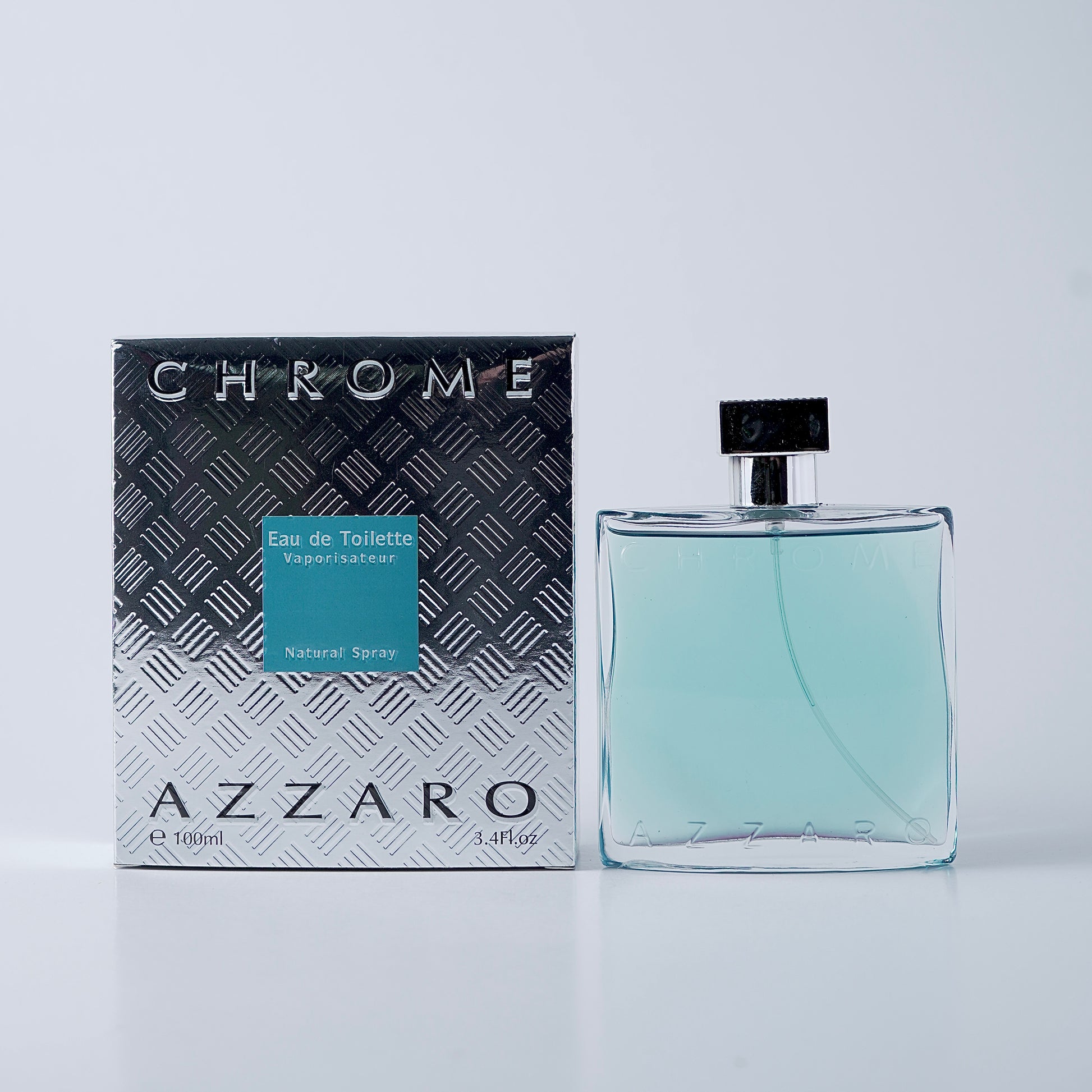 Chrome Azzaro fragrance bottle