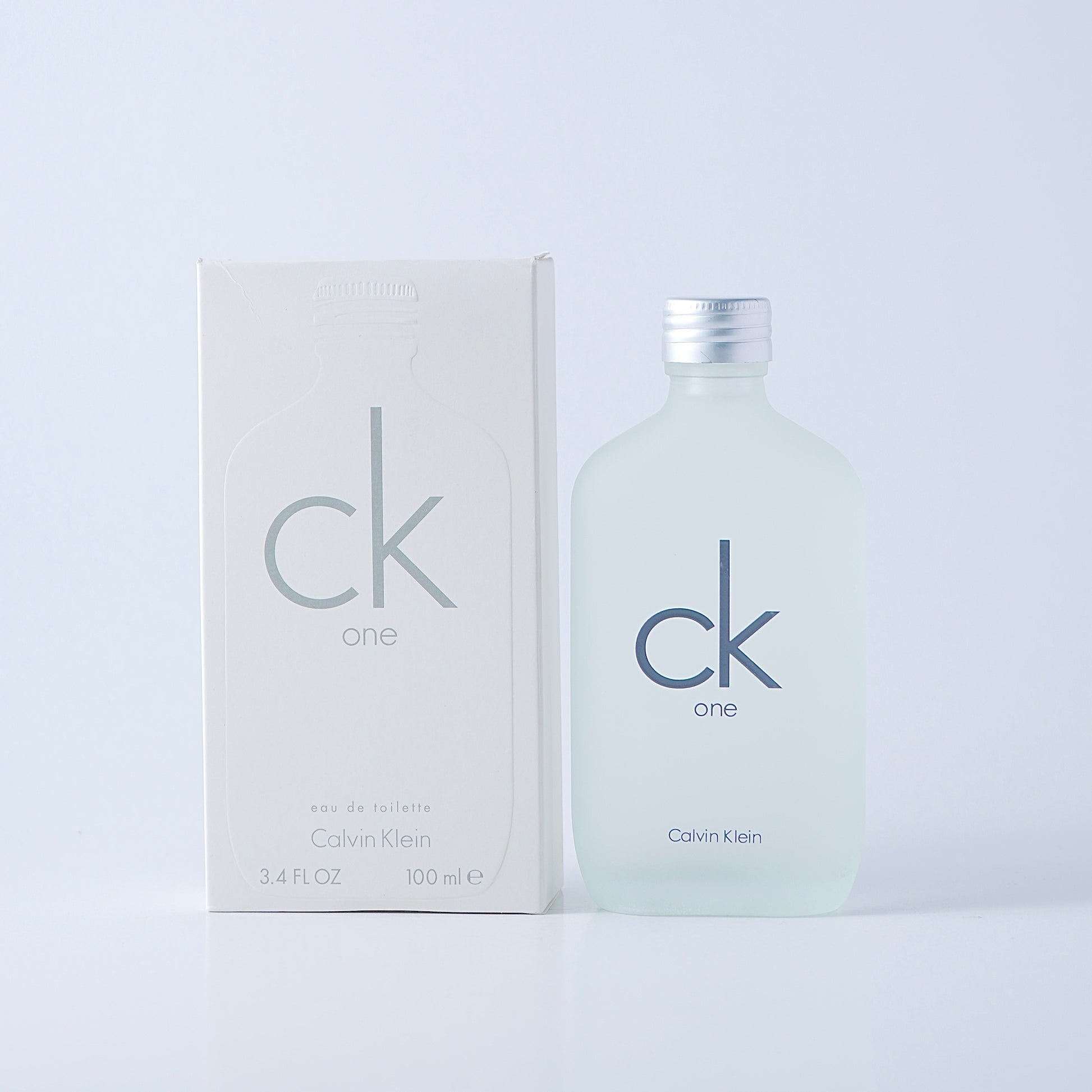 Ck One original perfume bottle