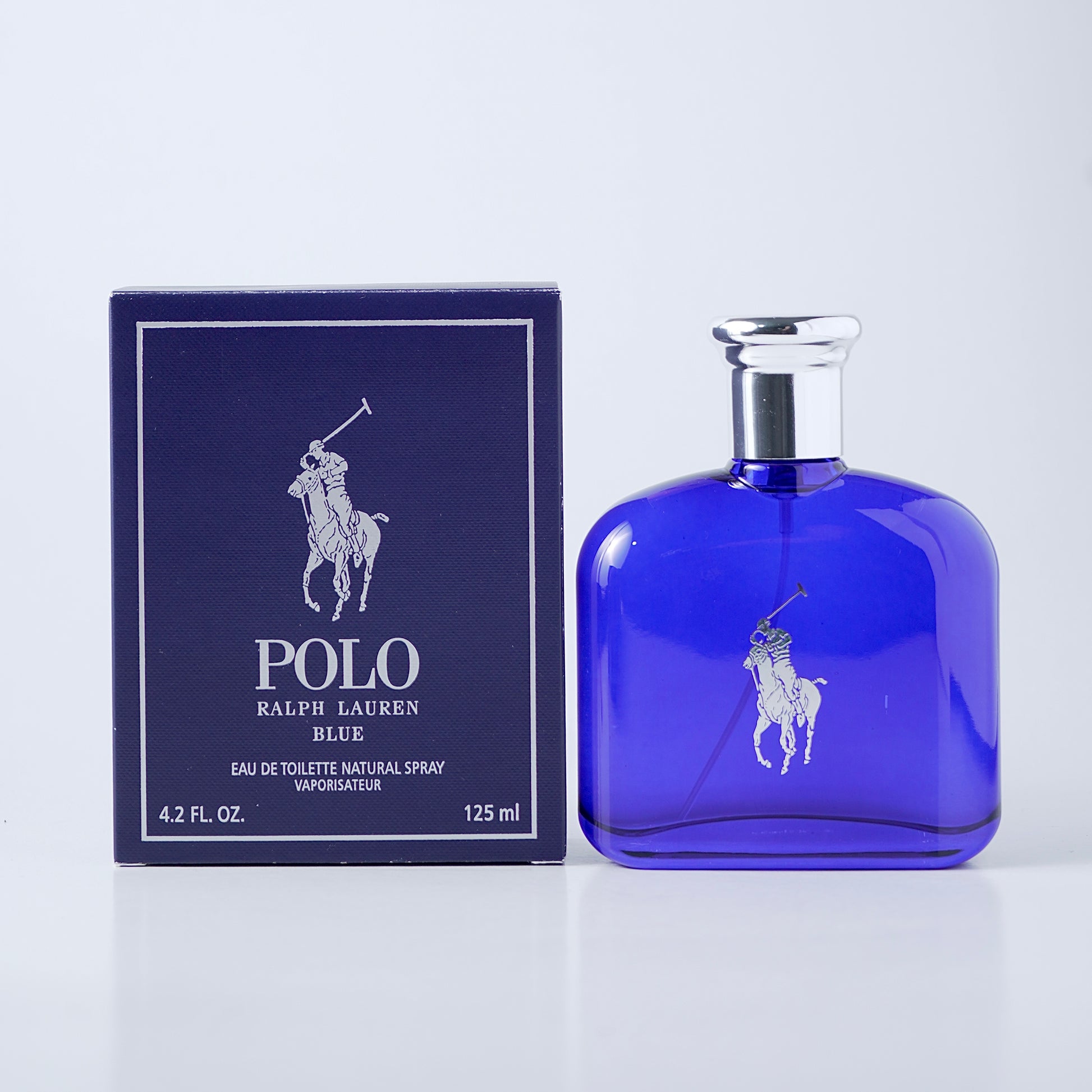 Polo Blue Ralph Lauren fragrance bottle