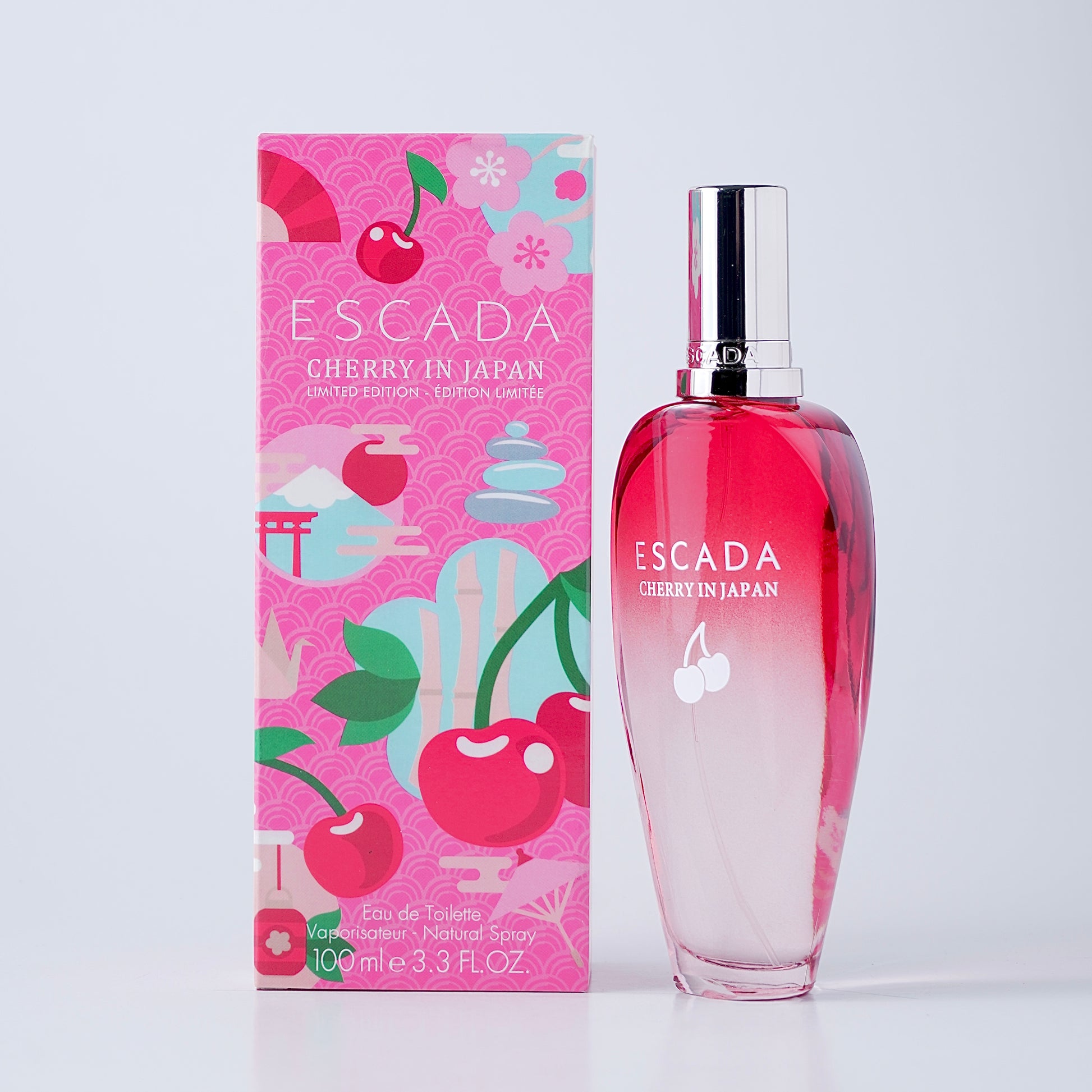 Cherry In Japan Escada fragrance bottle