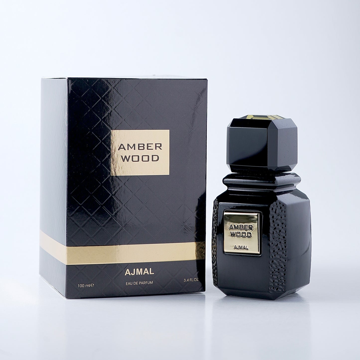 Ajmal Amber Wood original perfume bottle