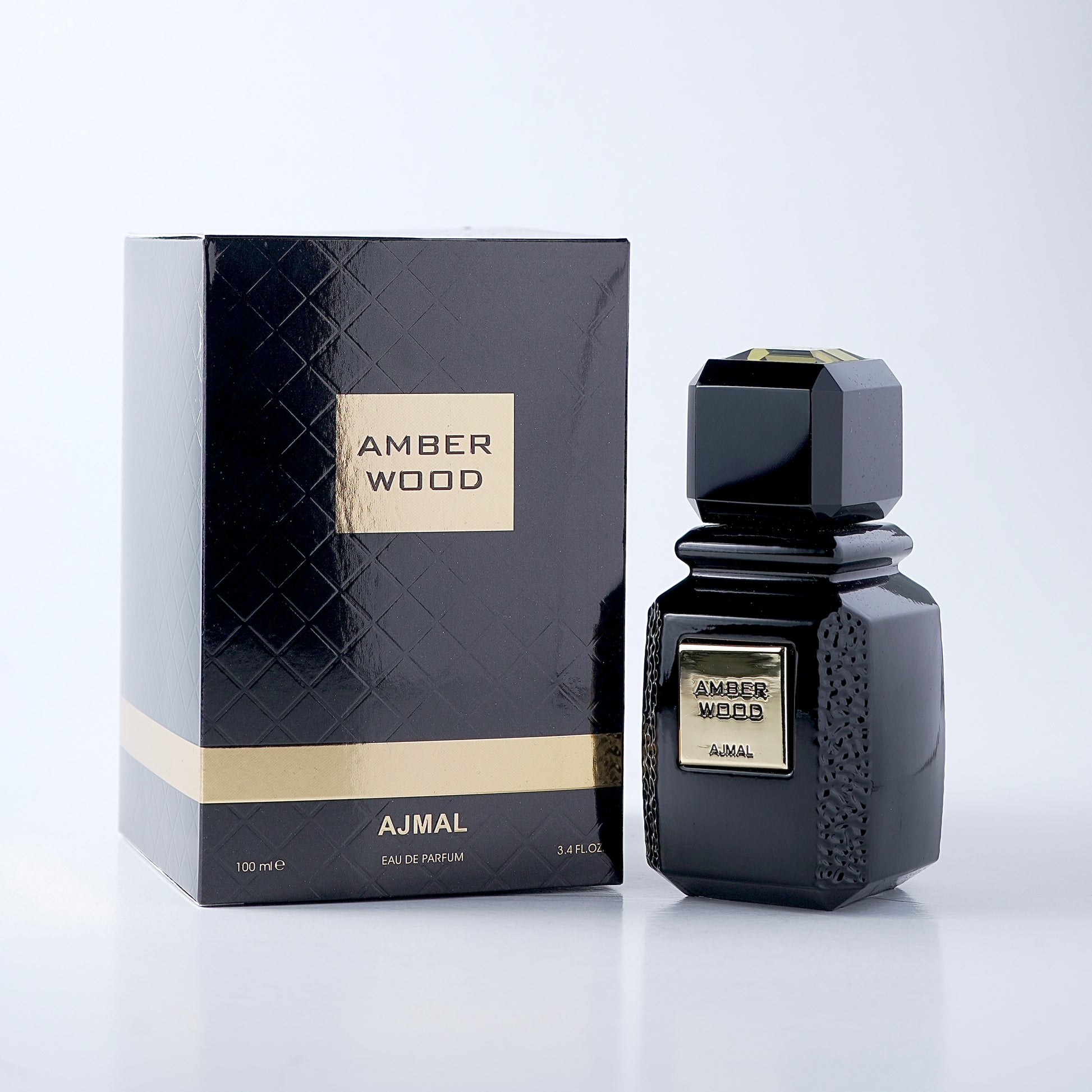 Ajmal Amber Wood original perfume bottle