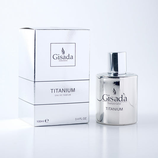 Titanium Eau de Parfum fragrance bottle