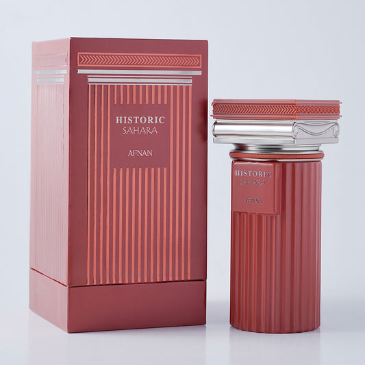 Historic Sahara fragrance bottle