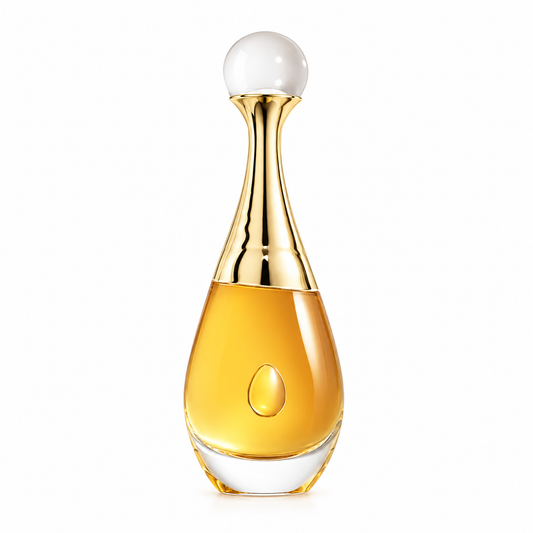 J'adore L'or fragrance bottle