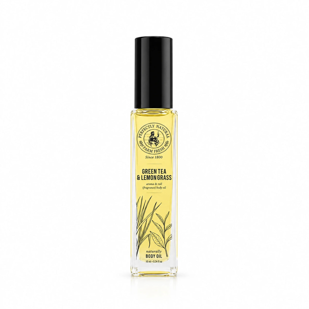 Khan Al Saboun Green Tea & Lemongrass Body Oil – 40ml