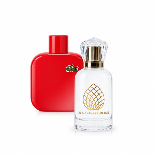 L.12.12 Red fragrance bottle