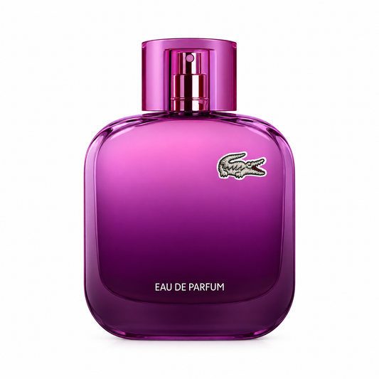 Eau de Lacoste L.12.12 Pour Elle Magnetic (purple Lacoste fragrance bottle