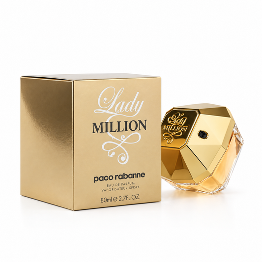 Lady Million fragrance bottle