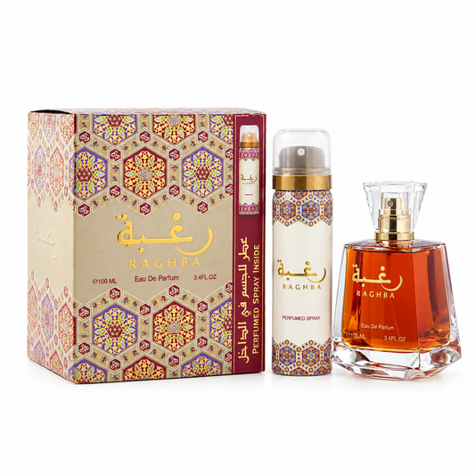 Raghba Deodorant luxury perfume by Lattafa
