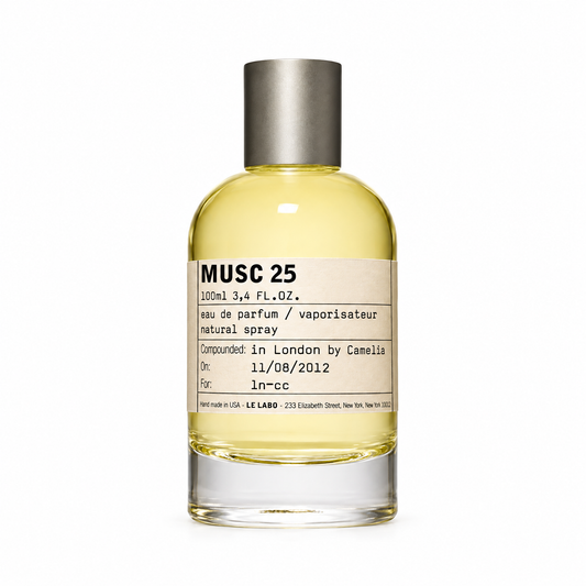 Musc 25 fragrance bottle