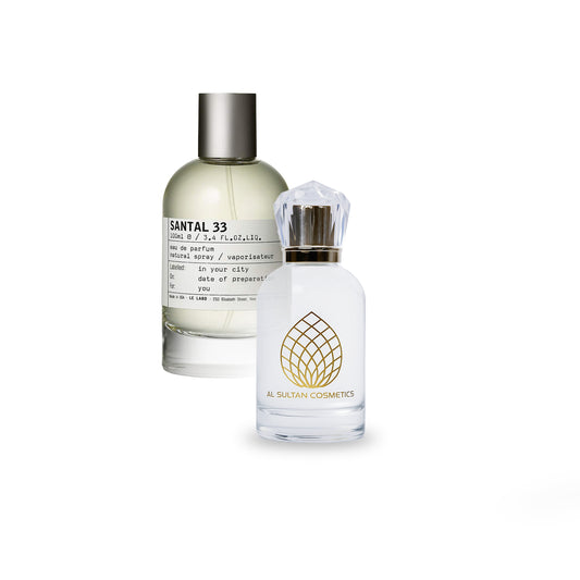 Santal 33 luxury perfume by le Labo