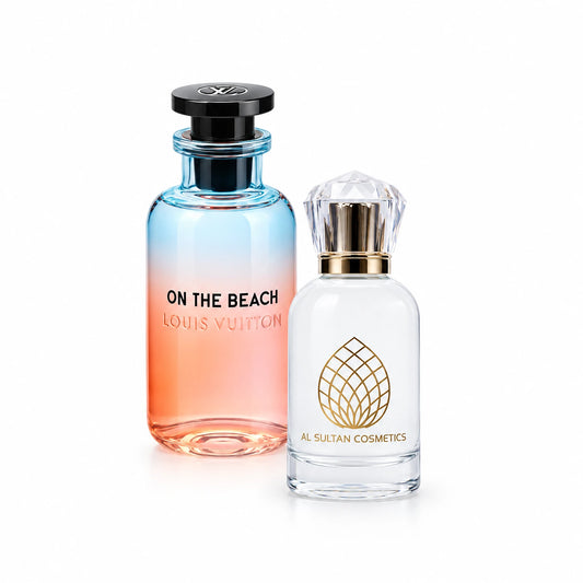 On the Beach fragrance bottle