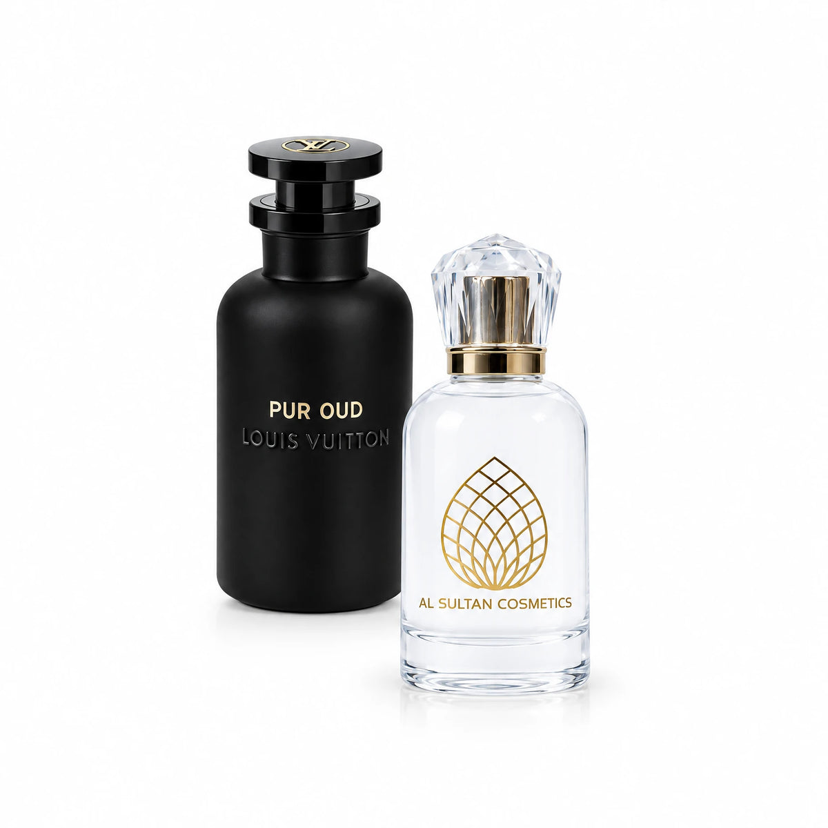 Pur Oud Louis Vuitton fragrance bottle