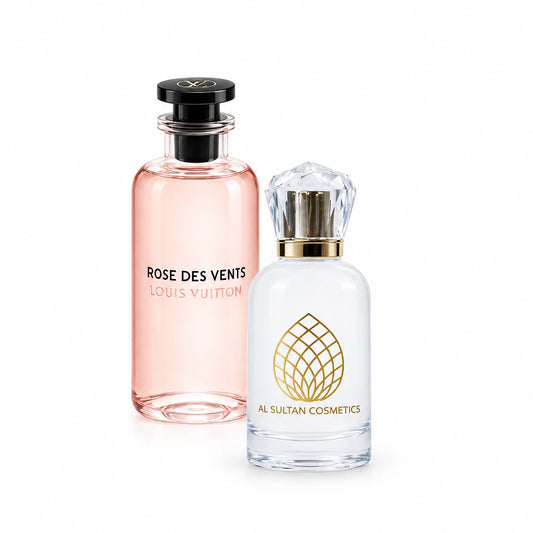 Rose Des Vents original perfume bottle
