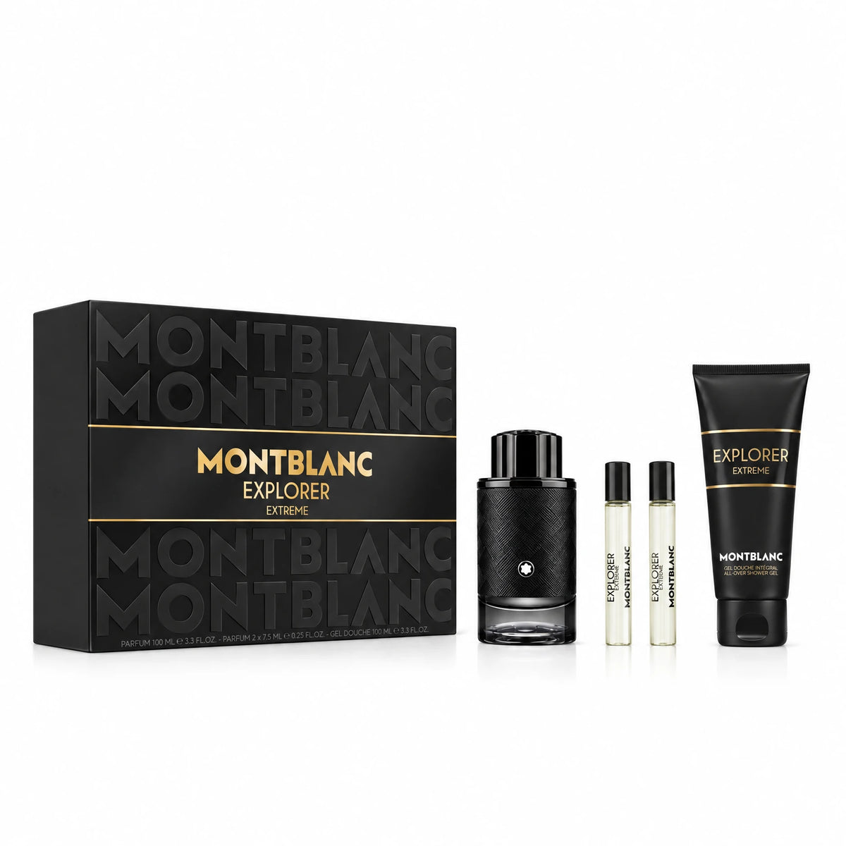 MB SET EXPLORER EXTREME (PARFUM 100ML +PARFUM 2+75ML+SG100ML)