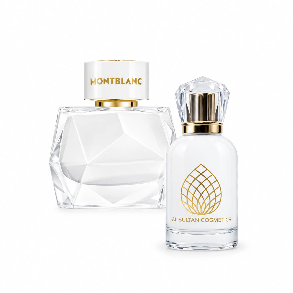 Signature Montblanc fragrance bottle