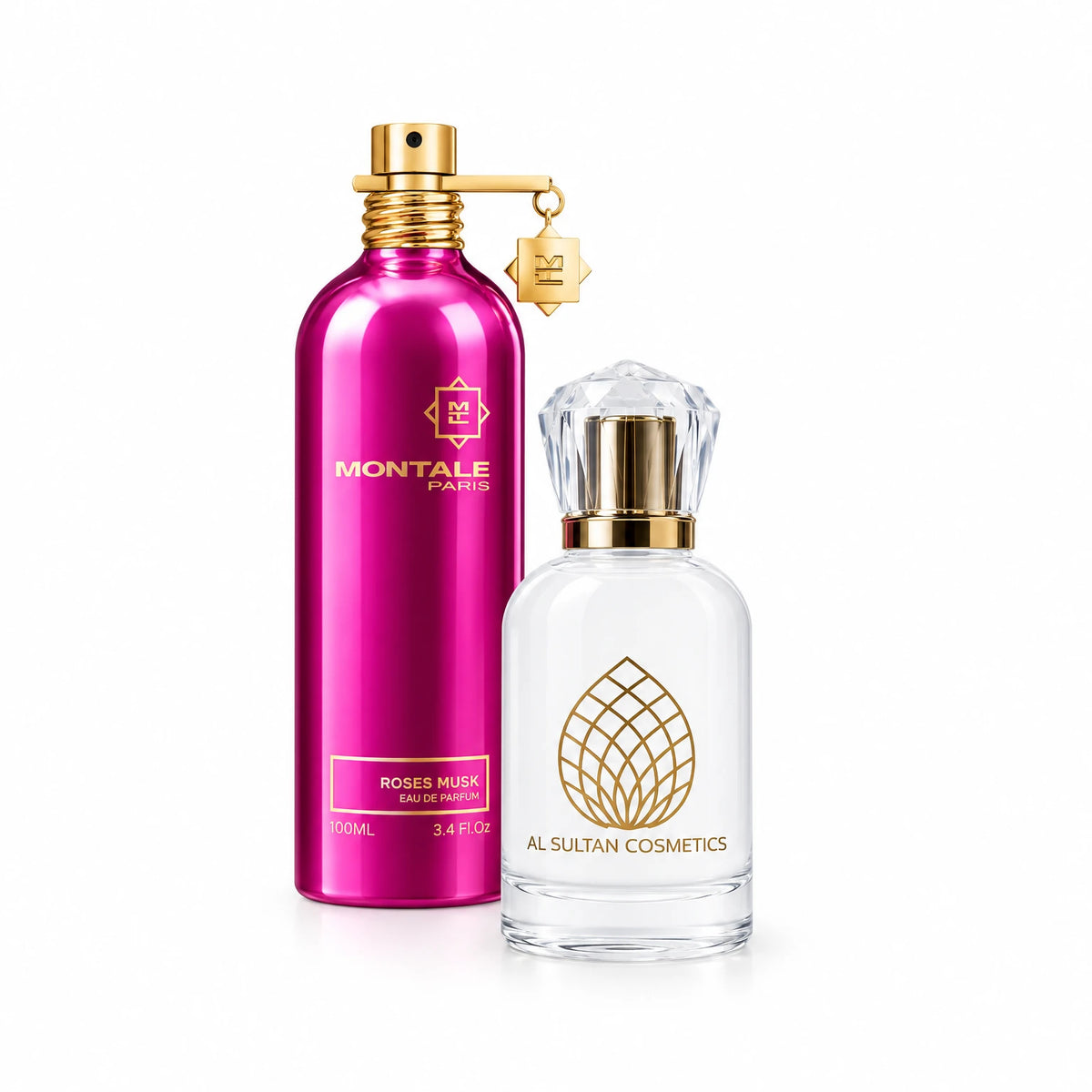 Rose Musk fragrance bottle