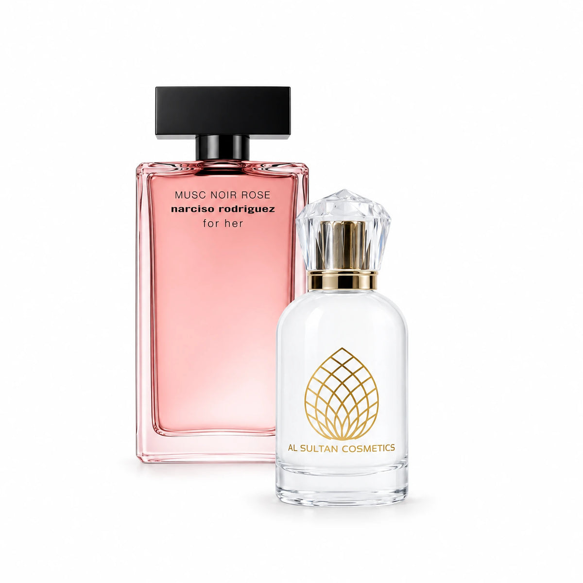 Musc Noir Rose original perfume bottle