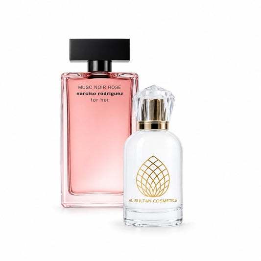 Musc Noir Rose original perfume bottle