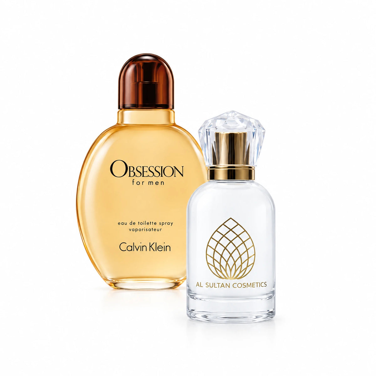 Obsession for Men original perfume bottle