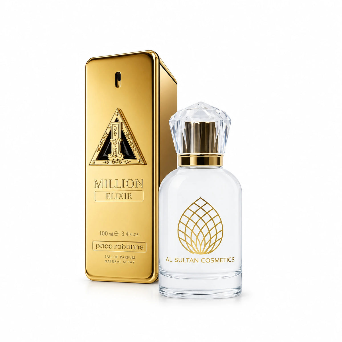 1 Million Elixir Paco Rabanne fragrance bottle