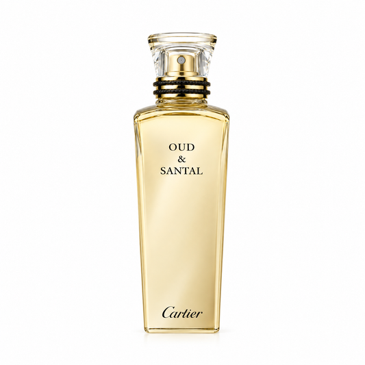 Oud & Santal fragrance bottle