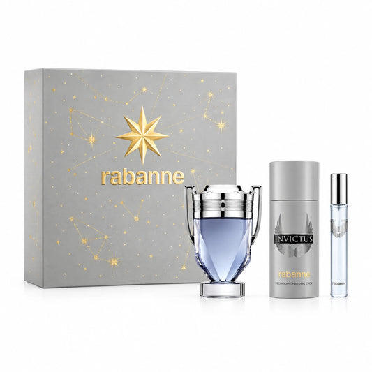 PACO RABANNE SET INVICTUS (100MLEDT+10ML EDT+ DEO 150ML)