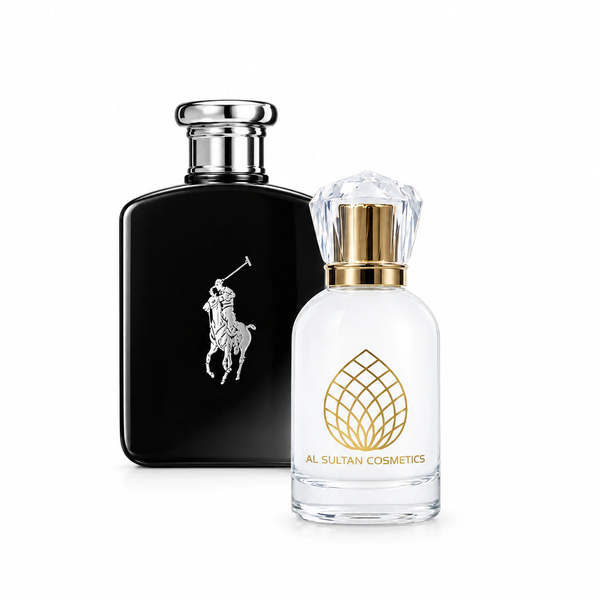 Polo Black original perfume bottle