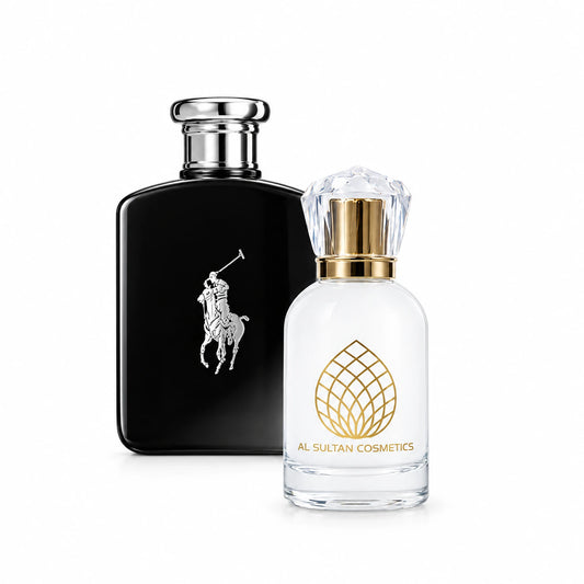 Polo Black original perfume bottle