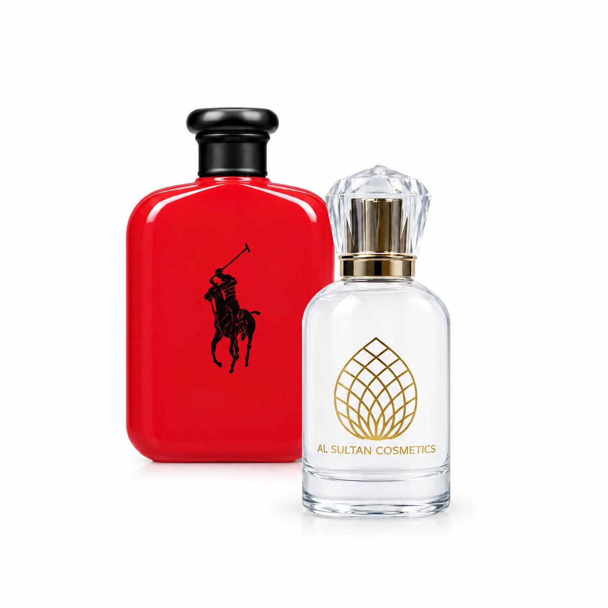 Polo Red Ralph Lauren fragrance bottle