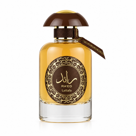 Ra'ed Oud by Lattafa perfume bottle