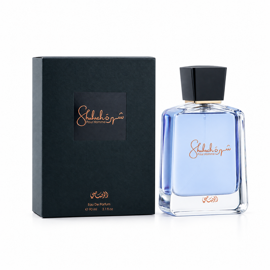 Shuhrah Pour Homme by Rasasi perfume bottle