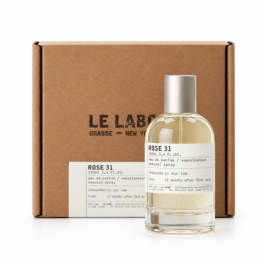 Rose 31 fragrance bottle