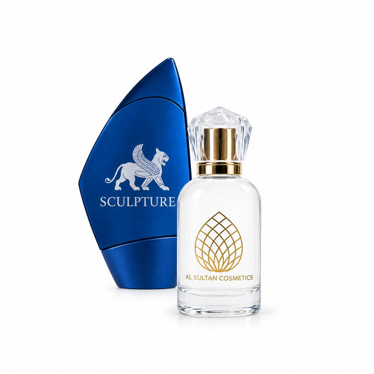 Sculpture Homme perfume by Nikos