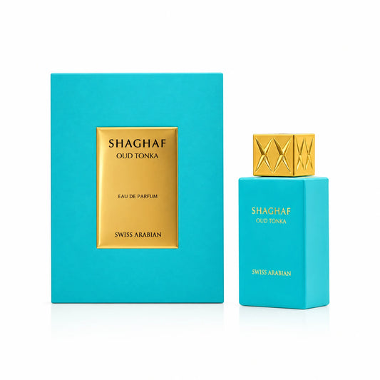 Shagaf Oud Tonka luxury perfume by Swiss Arabian