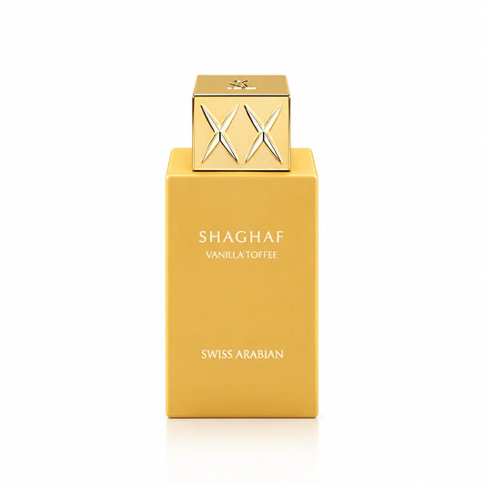 Shagaf Vanilla Toffee Swiss Arabian fragrance bottle